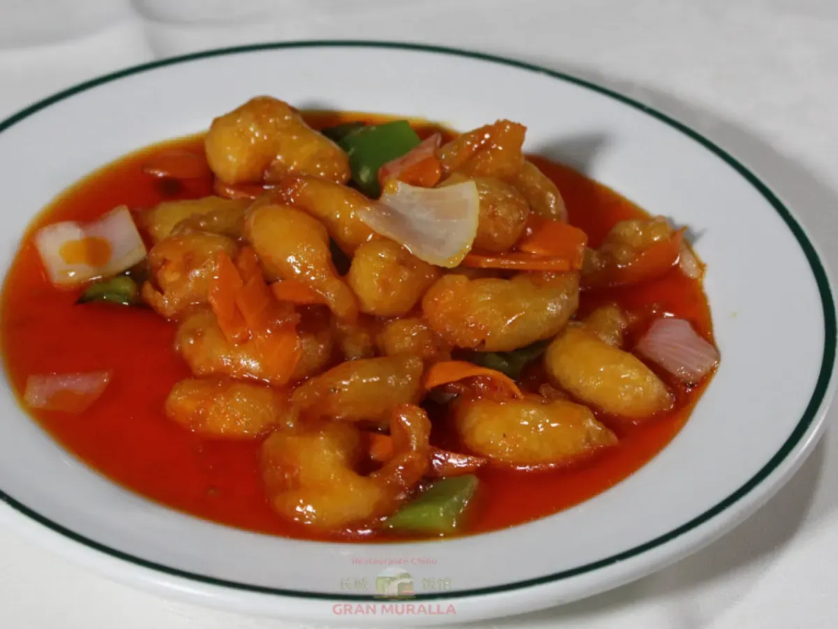 044.Gambas Agridulces
